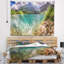 Tapisserie, bord de mer, montagnes Tatra, Pologne-28508709