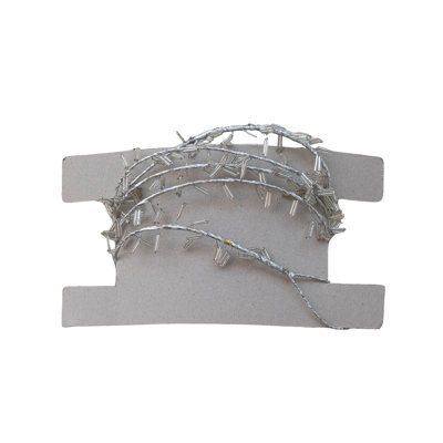 ed Glass Iron Beaded Garland