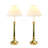 Ensemble de lampes de table et sur pied 4 pièces Oconto