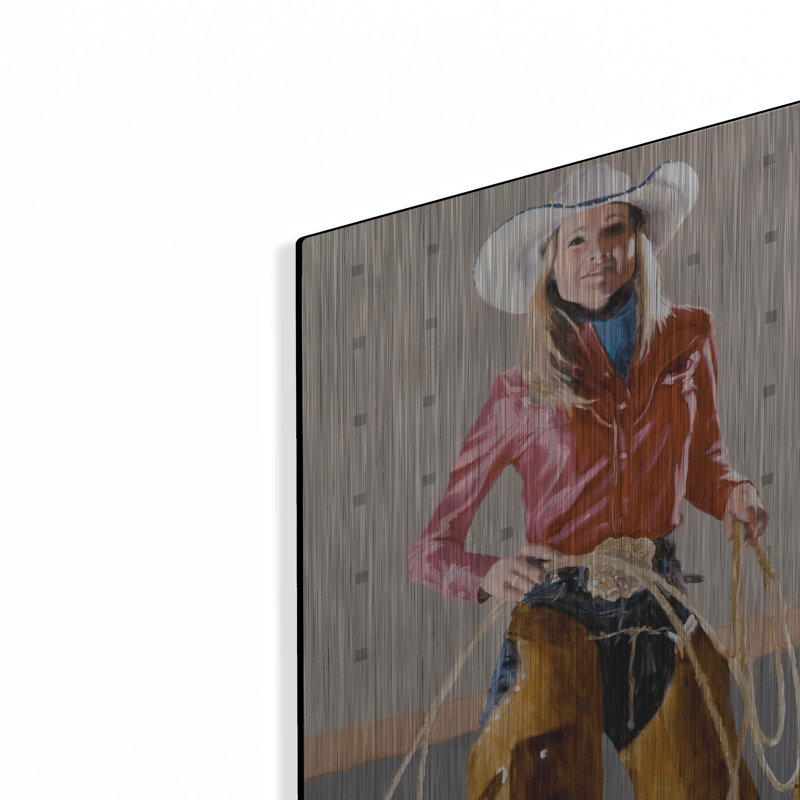 "Welcome Home" par J.E. Knauf, H 16 po x l 12 po