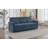 82" 2-In-1 Convertible Sofa Bed With Reversible Recliner, 3-Seater Sleeper Sofa For Living Room-1485967454