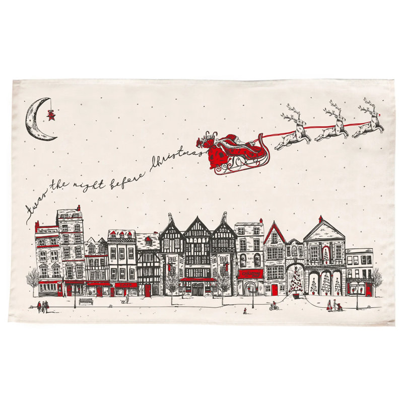 Cotton Tea Towel Kitchen Towel, Set of 1