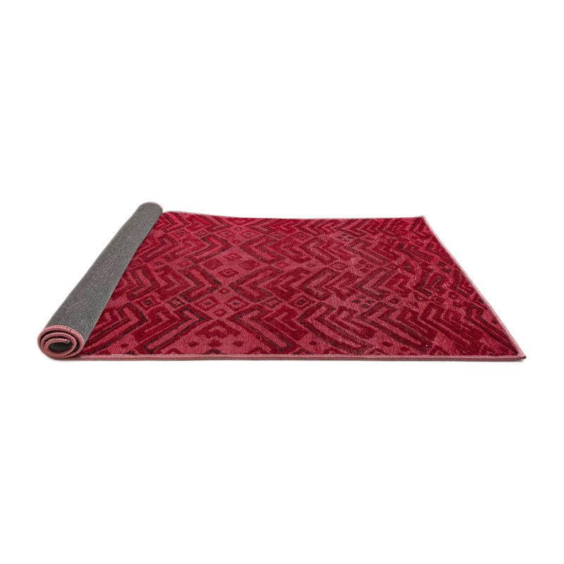 Abstract Indoor Rug, Round 6'