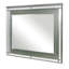 Miroir rectangulaire en bois avec cadre l 49 po x H 40 po Brookesia