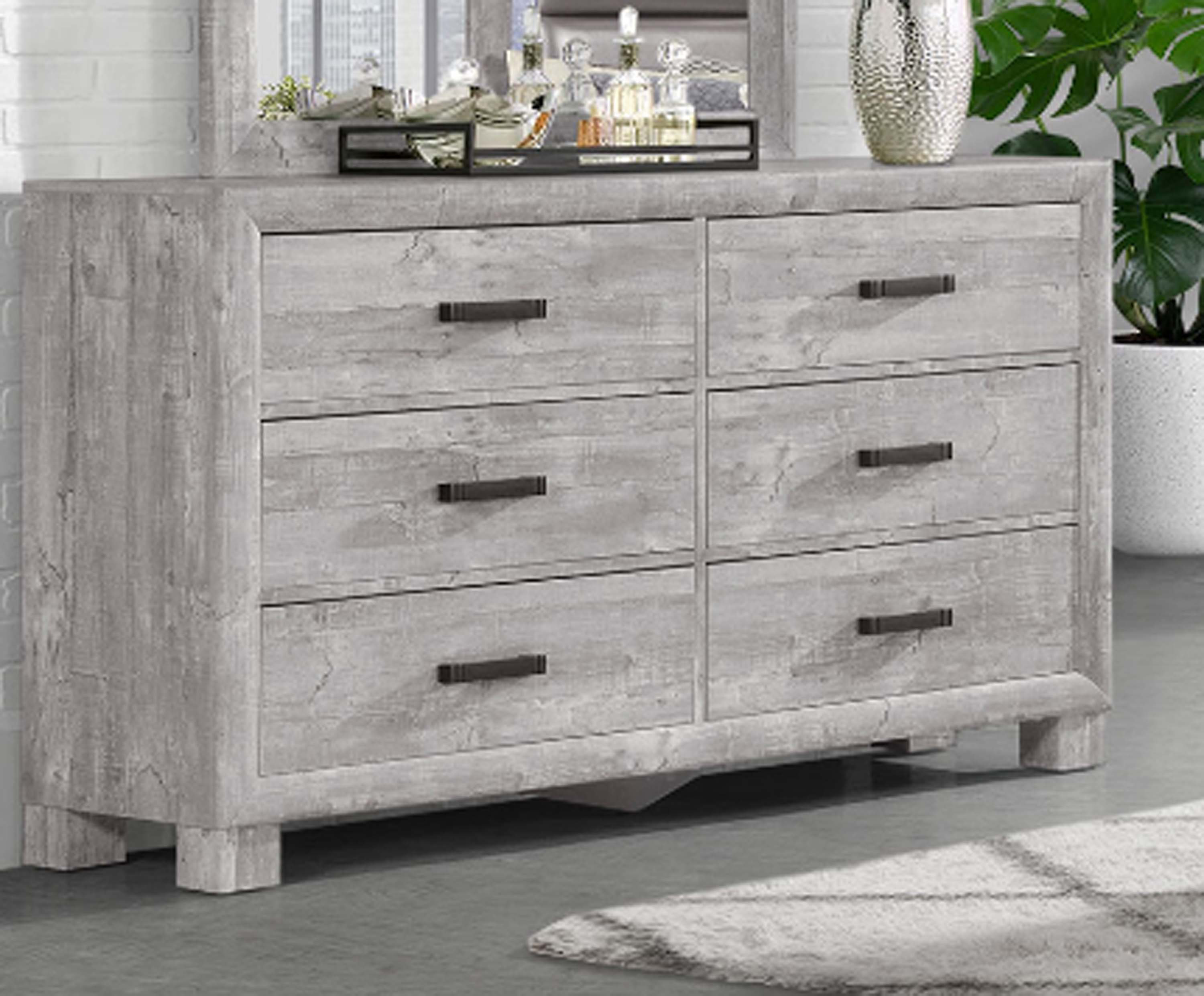 Latitude Run Horizontal Solid + Manufactured Wood Dresser with 6 Drawers |  Wayfair