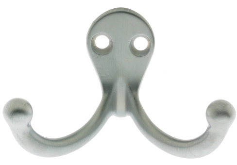 Deming Wall Hook, Antique Brass