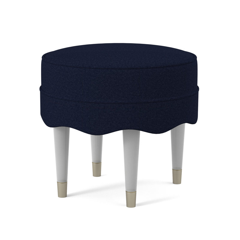 Ripple Round Ottoman, Margaret Uniform