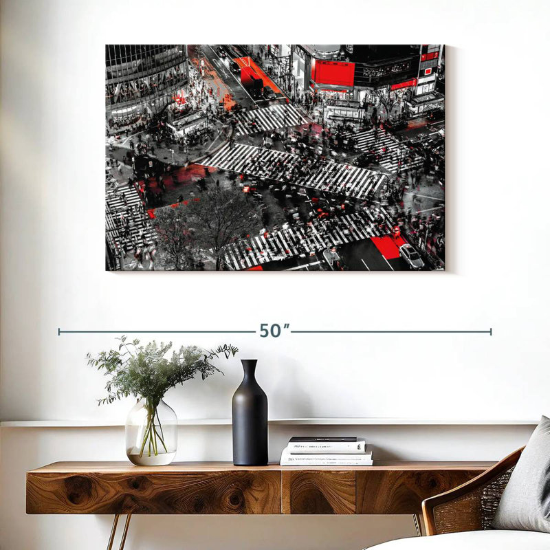 Sireci Shibuya Hustle, 26" H x 39" W