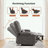 Recliner Loveseat with Cup Holders and Side Pocket-1857346230