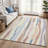 Premium Machine Washable Mayfield AMF2188 Striped Rug-1958363268-1958363384