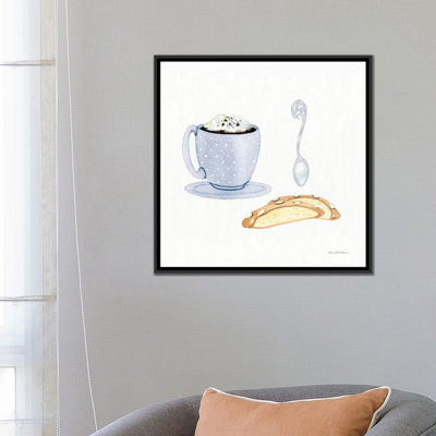 «Coffee Break IX», reproduction sur toile tendue
