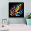  «Color Burst 2» par Rey Klimt, art mural sur toile, 12 po x 12 po