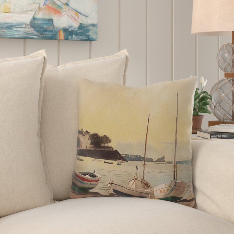 Coussin décoratif art Petrone, Microsuède, Intérieur