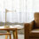 Lampe de bureau en laiton 15 po