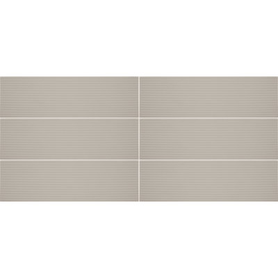 Daltile Stencil 4" x 12" Glazed Porcelain Linear Wall Tile (30 PC Per Carton) (8.72 SQFT Per Carton)