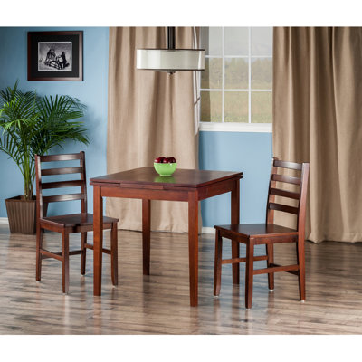 Solid Wood Top Four Leg Dining Set