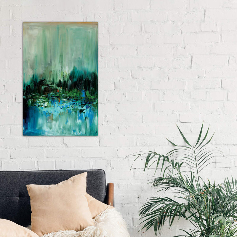 Escape - Wrapped Canvas Painting, 152.5 cm H x 101.5 cm W