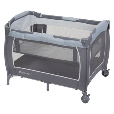 Cozy Grey Bassinet with Mattress