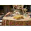 Damaris Tablecloth - Pink/Mustard - 71" x 142"-531460740