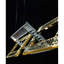 Lustre carré en chrome 36 lumières-90604918-90604924-90604929