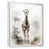 White Floater Framed