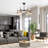 Loram 6-Light Dimmable Drum Chandelier