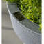 Outdoor Fiberglass Planter With Solar Lights