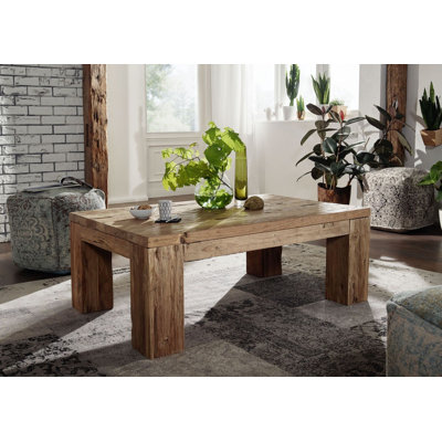 Bassano Solid Wood Four Leg Coffee Table