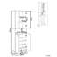 30 Pair Shoe Storage Cabinet