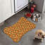 Tapis rétro en forme d'os - 1 pièce