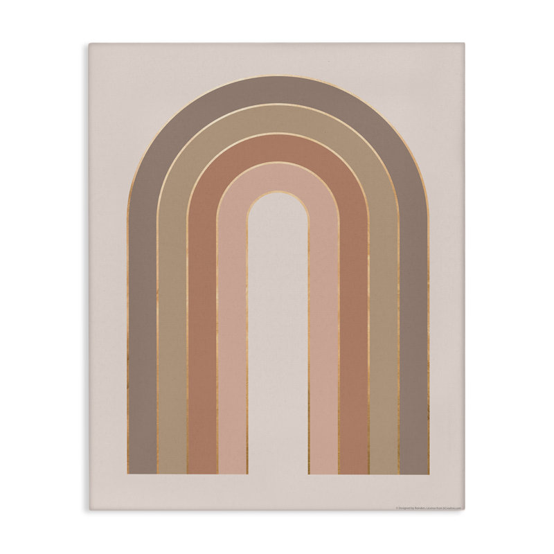 «Peachy Boho Rainbow» par Reinders, H 30 po x l 24 po