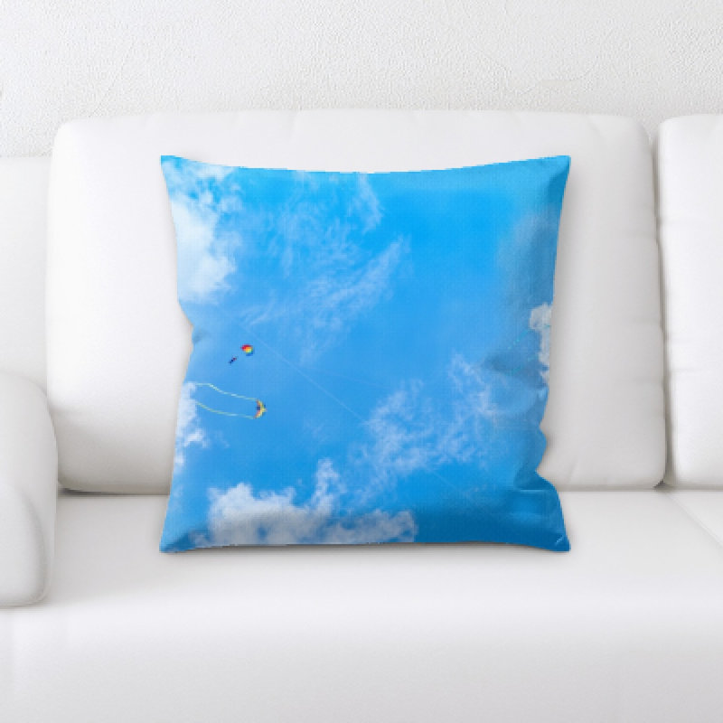 Microsuede Throw Pillow