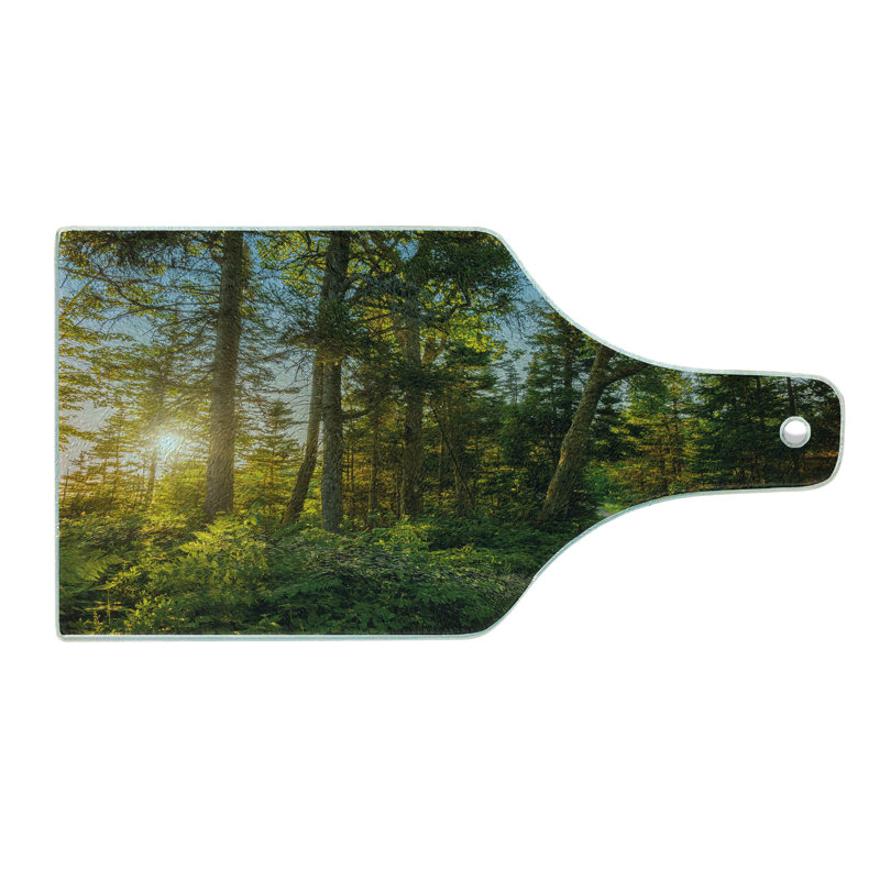 Planche à découper en verre trempé Ambesonne