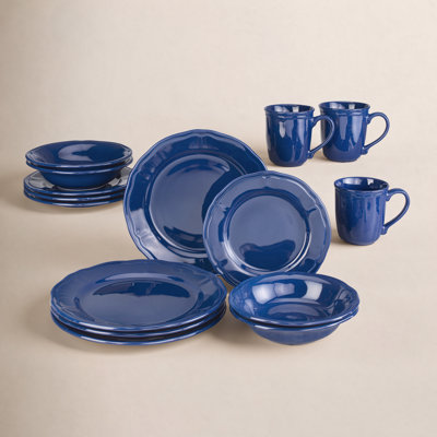 Siena 16 Piece Stoneware Dinnerware Set
