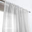100% Pure Linen Lightweight Voile Sheer Rod Pocket Curtain (Single Panel)-1953219620-1953219627