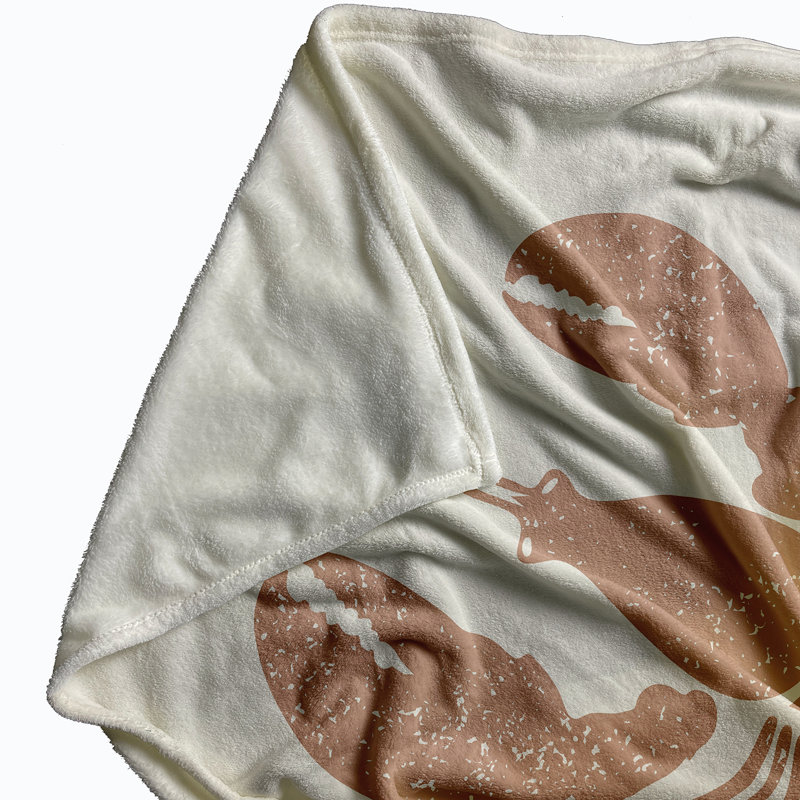 Nautical Nights Fleece Throw Blanket, 60" W x 80" L, 1.95, Mauve