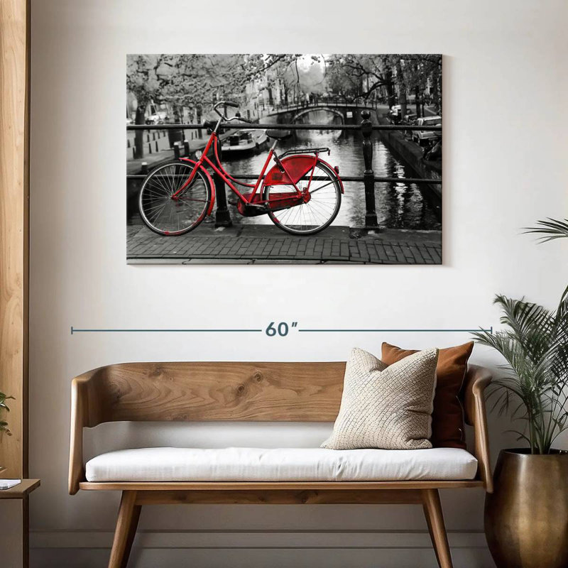 Vélo Mehar Red Amsterdam, H 30 po x l 45 po