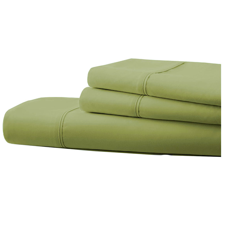 Ensemble de draps en micro-fibre, Ensemble de draps pour lit double + un drap-housse, ISE