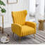 Fauteuil à oreilles en velours de 27 po de largeur Milana-1487592108