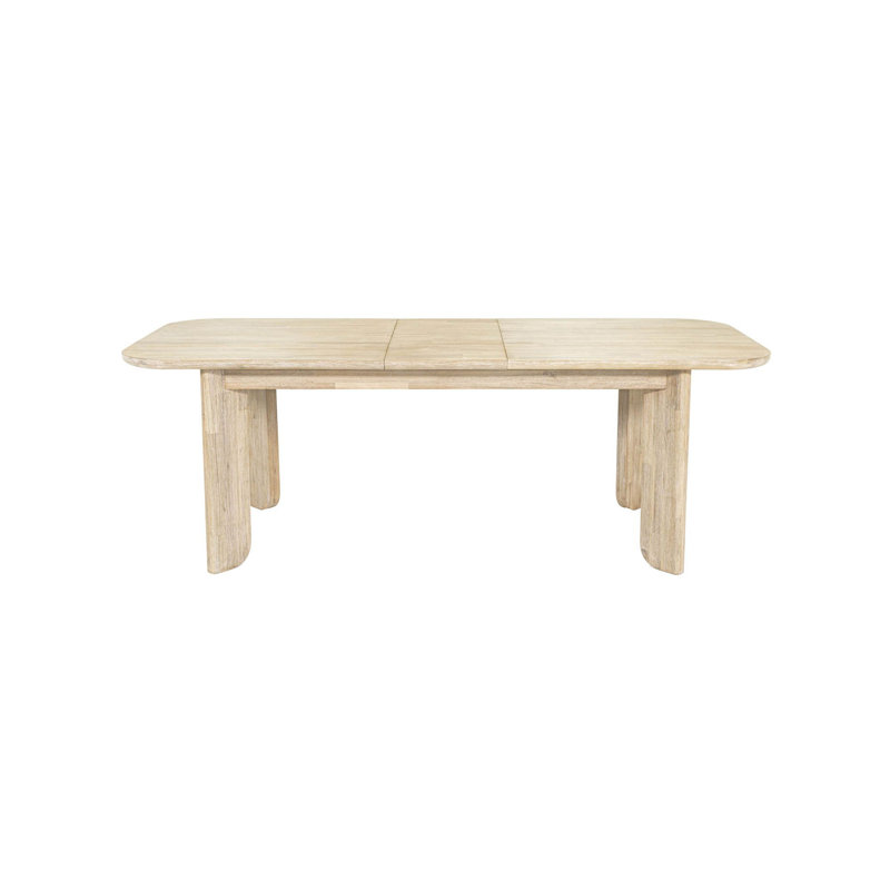 Lisbed 70" Wide Acacia Extension Dining Table