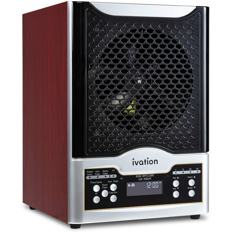 Ivation Console Air Purifier for 3700 Cubic Feet with Yes
