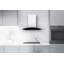 Hotte murale convertible 36 pouces 450 CFM en acier inoxydable