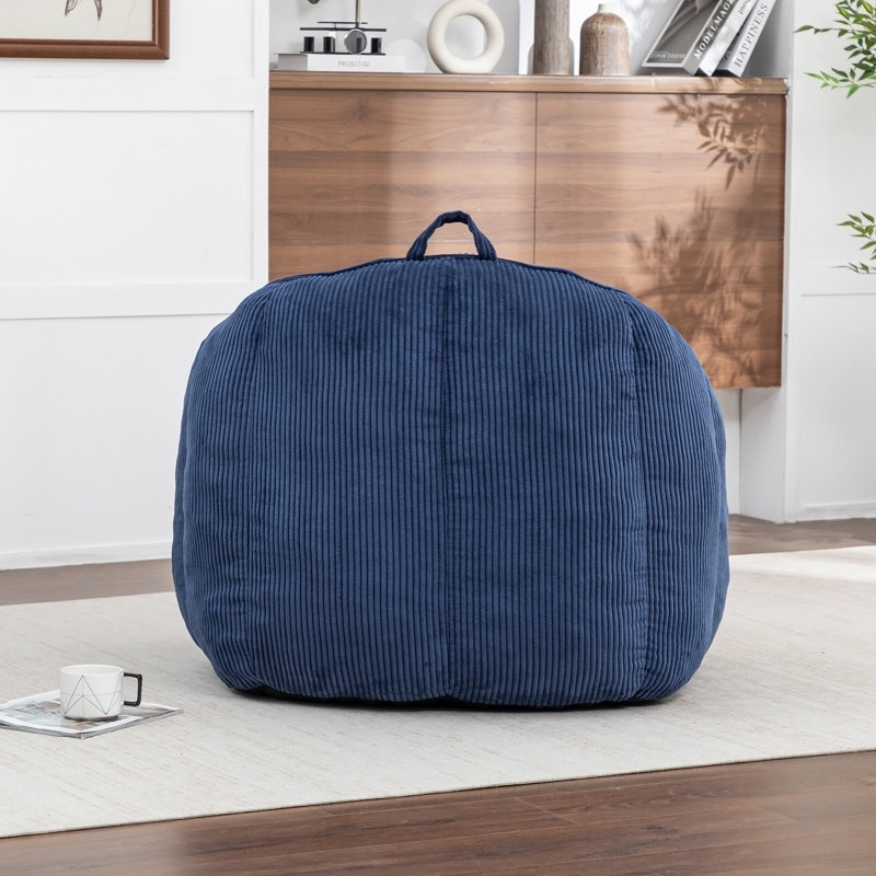 Fauteuil à billes pour adultes, Bleu très foncé