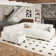 Large 112.6'' Wide Soft Imitation Wool Plush Modular Sofa Livingroom Storage Couch with Pull Out Sofa Bed Sleeper