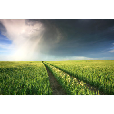 Orage dramatique dans la prairie du Midwest par Imaginegolf