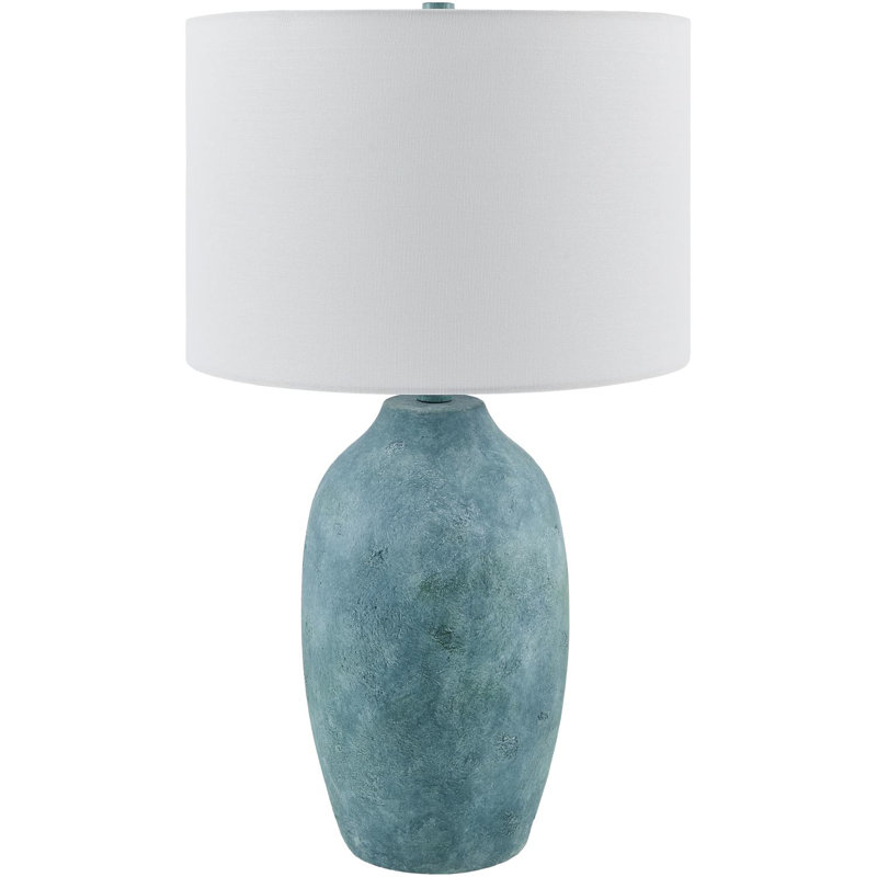 Lampe de table Ritvik, Sarcelle