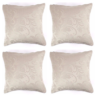 Frith Floral Square Throw Pillow Cover