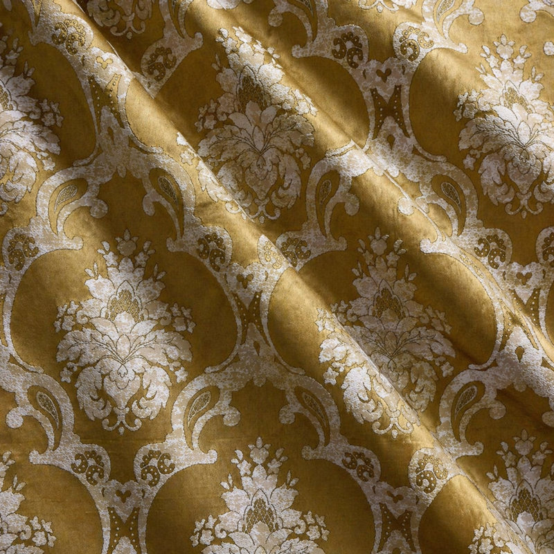 Textured Faux Silk | Katherine Fabric_KATHERINE, Gold