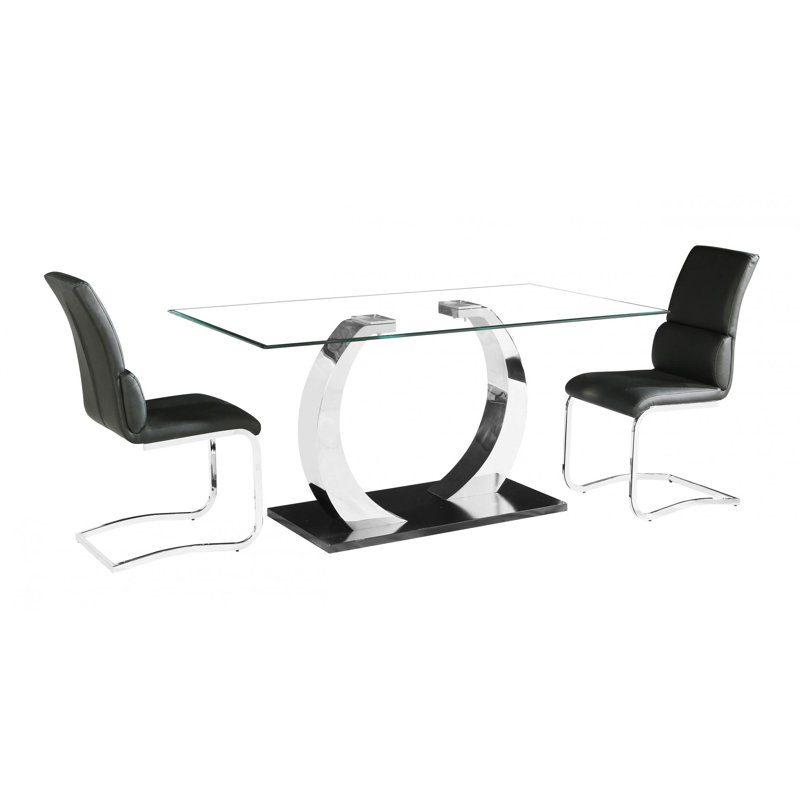 Marchelle Upholstered Cantilever Chair
