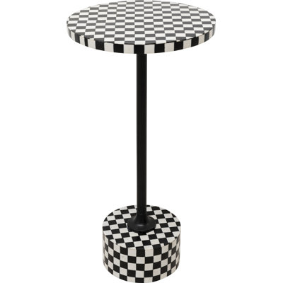 Side Table Domero Chess Black